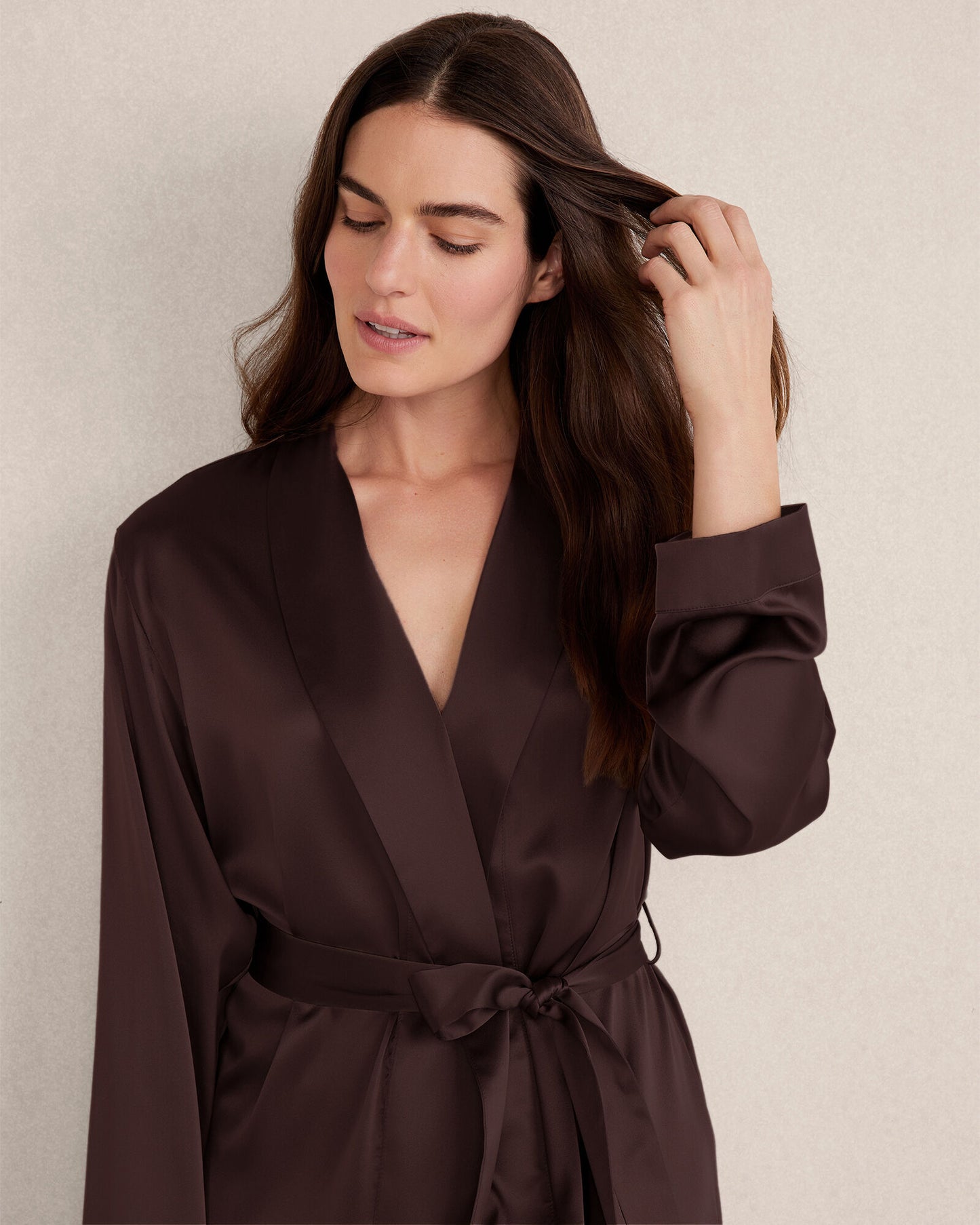 Washable Silk Robe