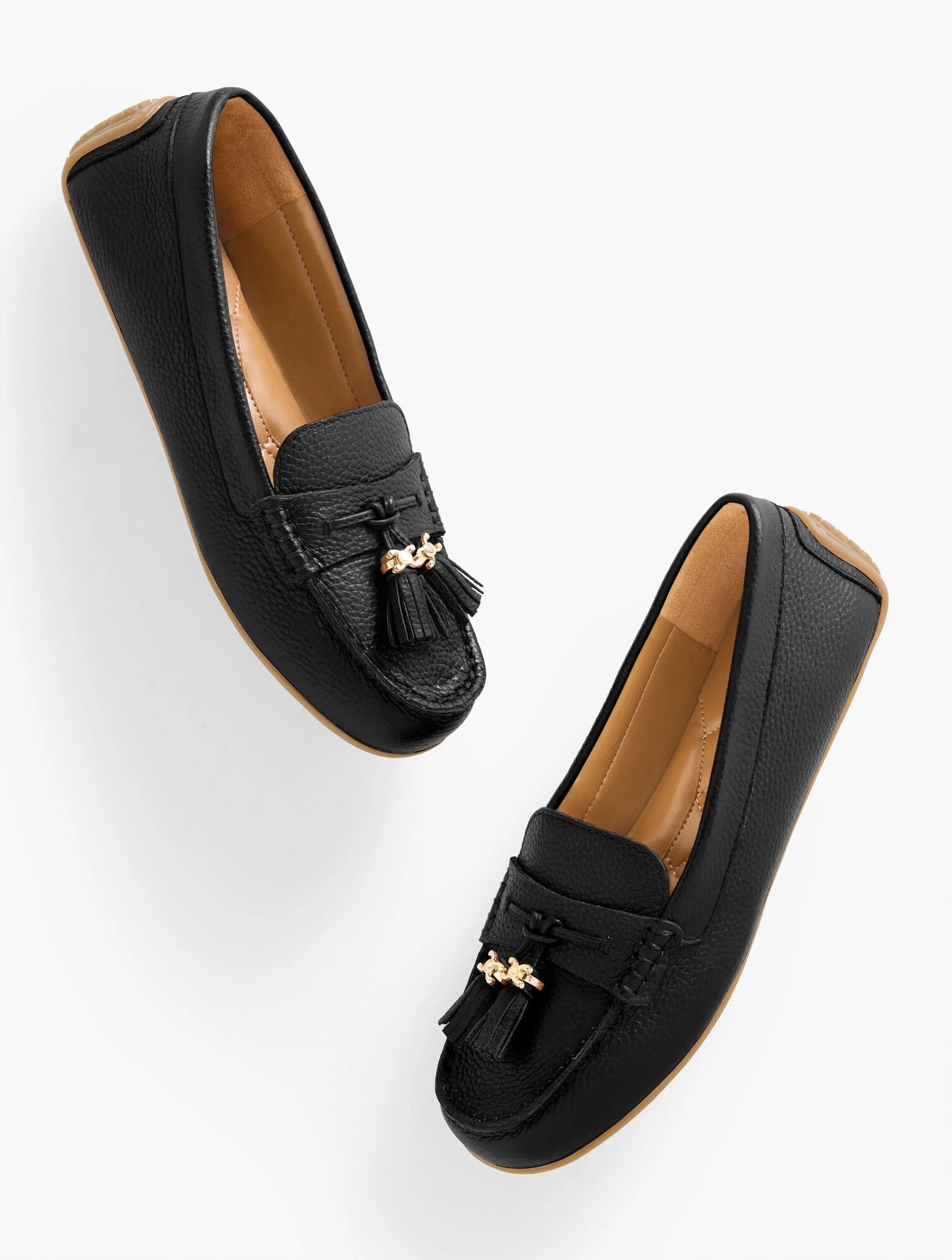 Arden Driving Loafers - Pebble Leather