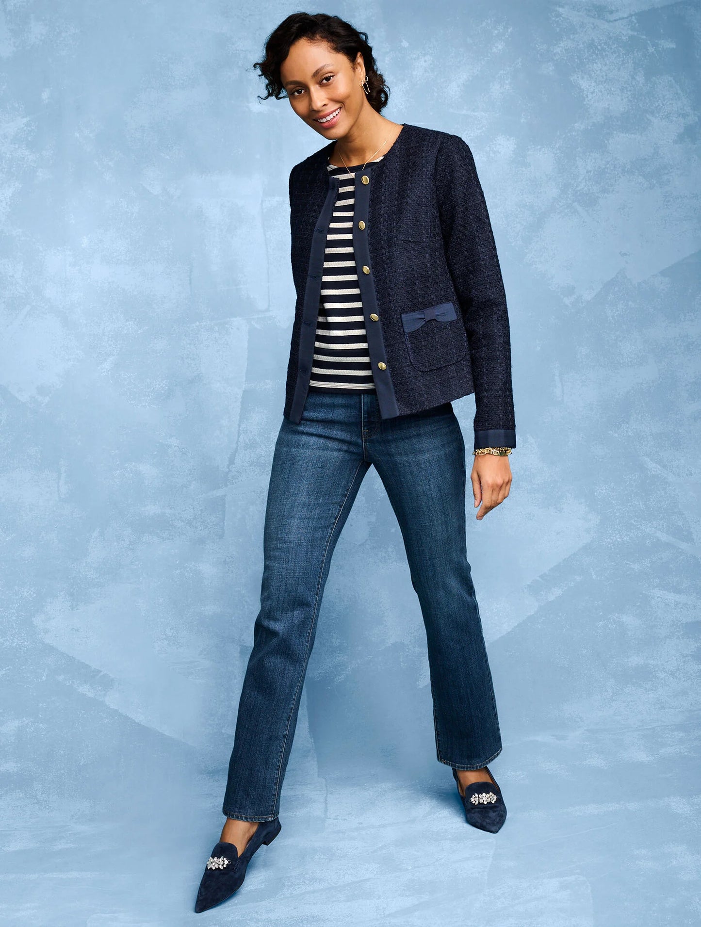 Barely Boot Jeans - Emma Wash