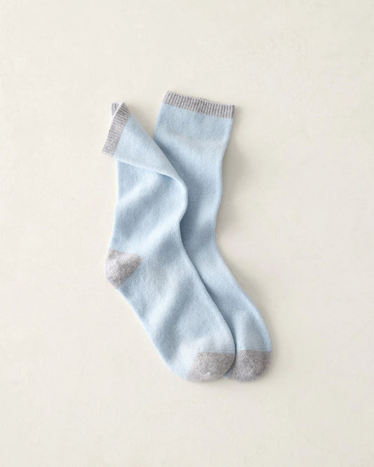 Cashmere Colorblock Socks