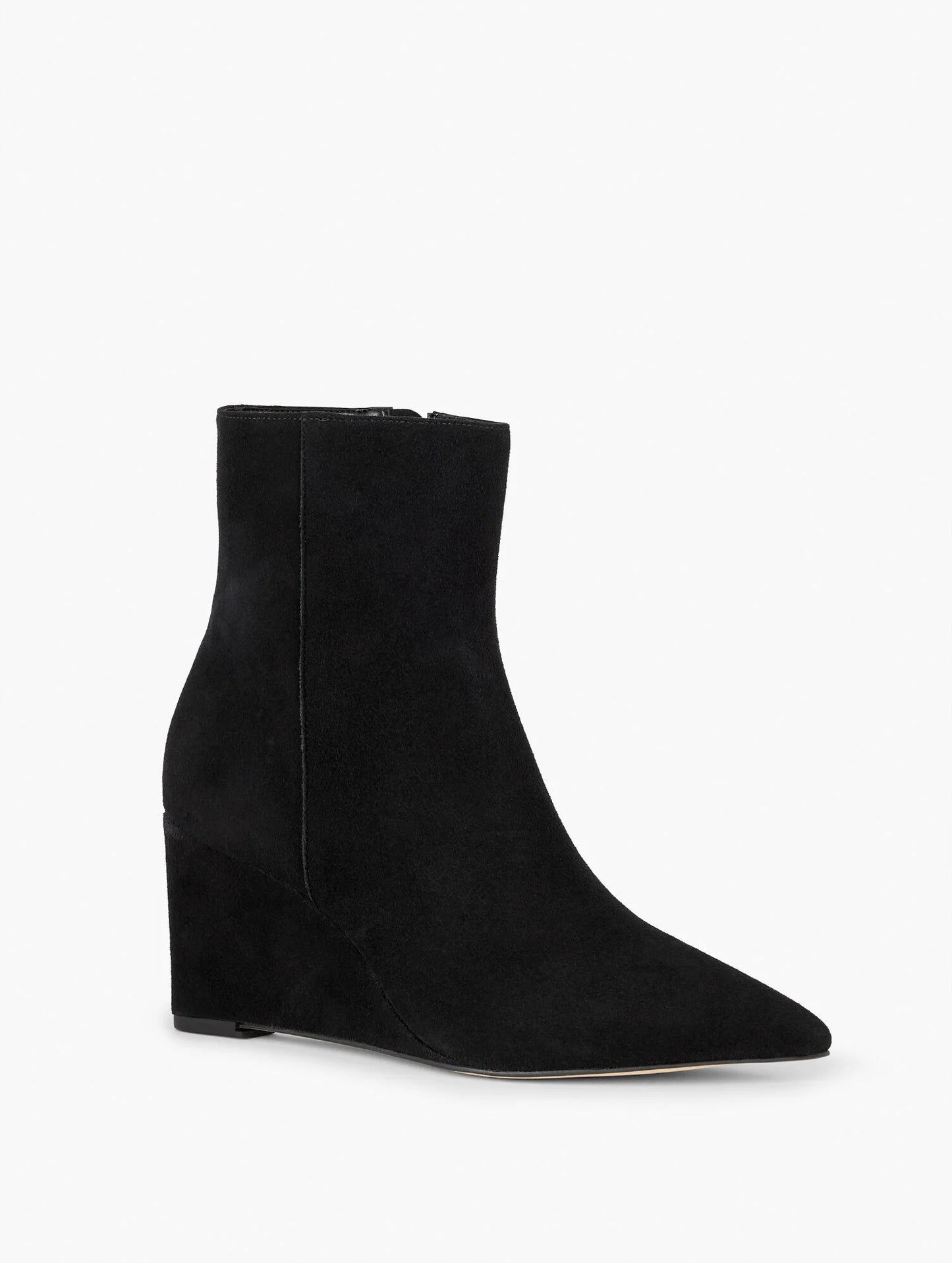 Emma Suede Wedge Bootie