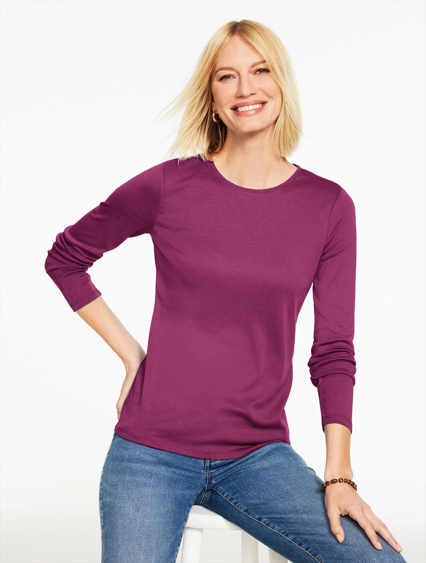 Long Sleeve Crewneck Tee