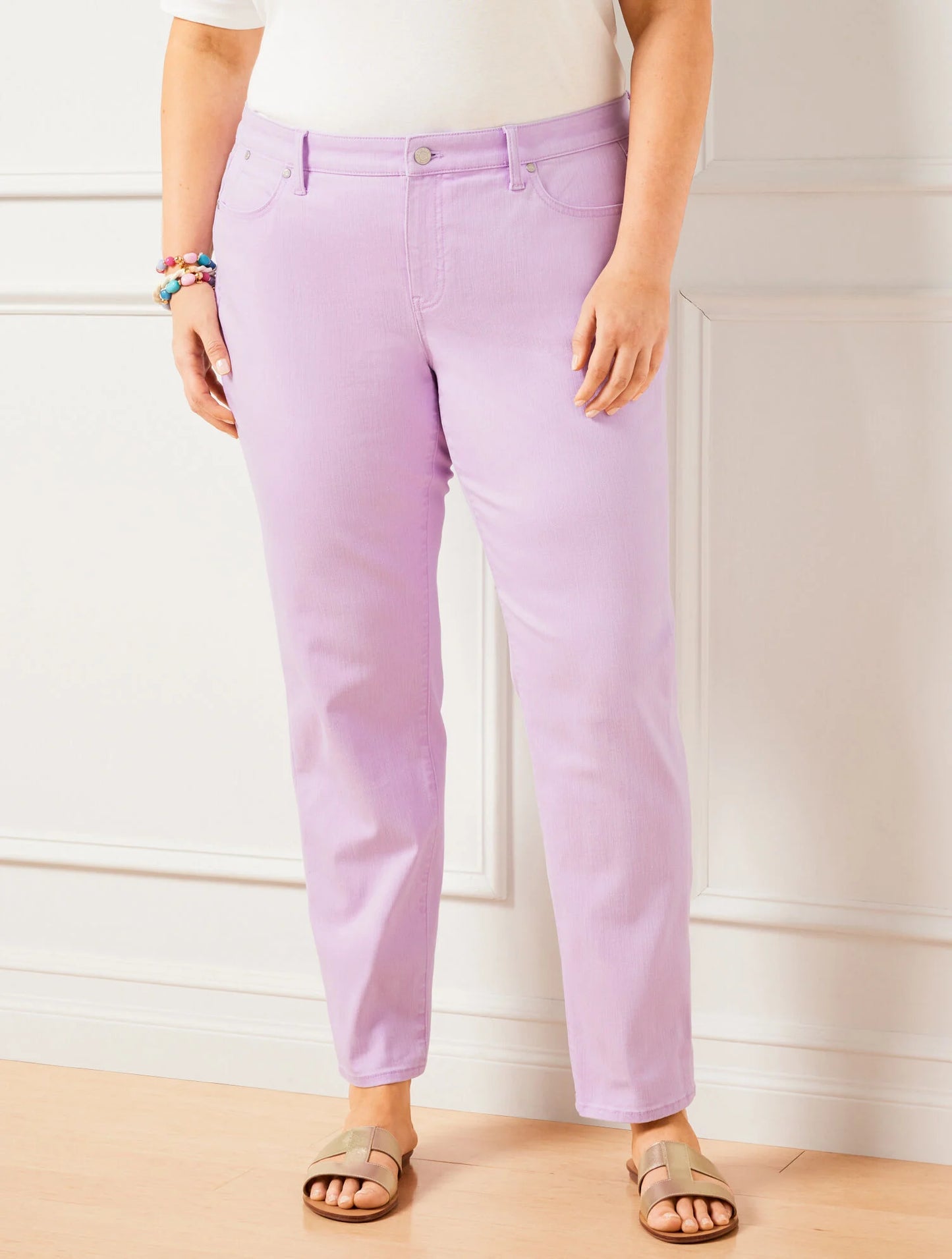 Slim Ankle Jeans - Pigment Dye