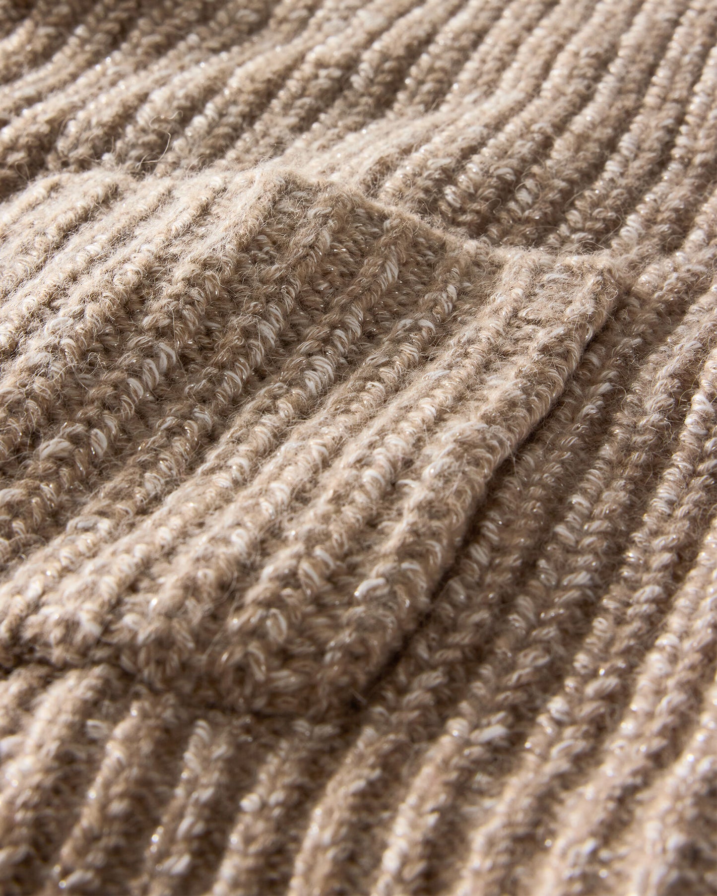 Lurex Blend Shaker Stitch Cardigan