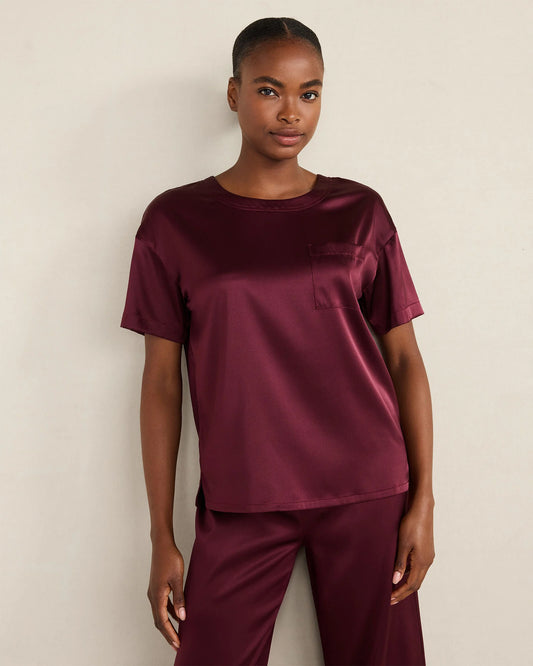 Washable Silk Sleep Top