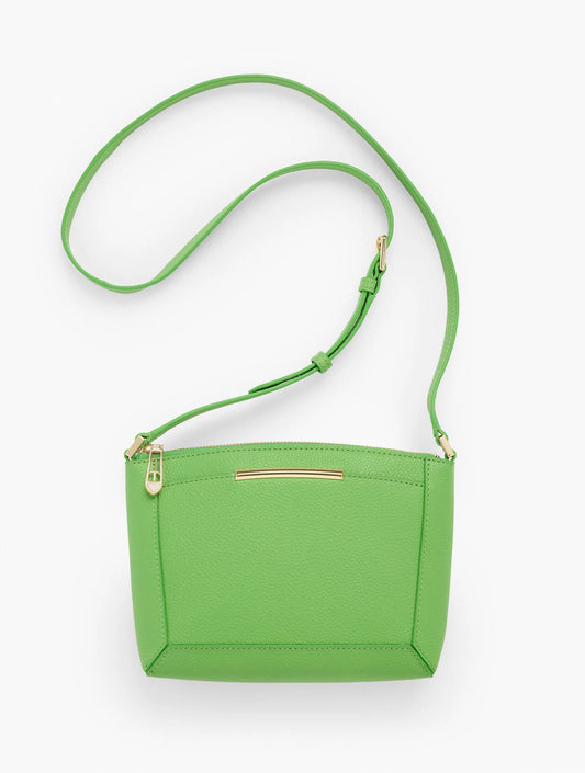 Darcy Pebble Leather Crossbody Bag