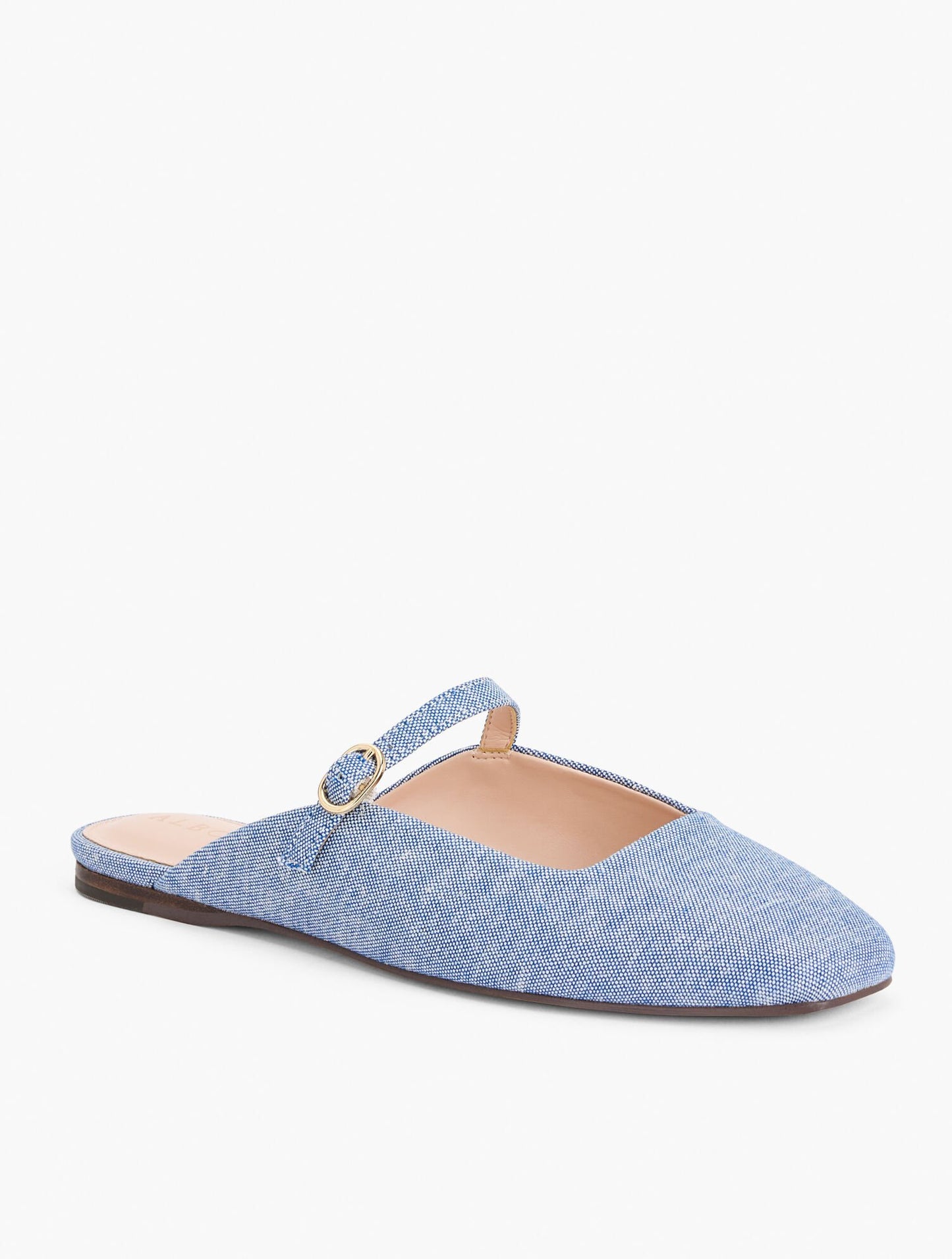 Sloan Mary Jane Denim Mules