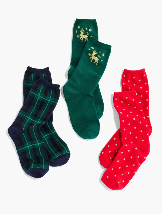 Traditional Socks 3-Pack Gift Set