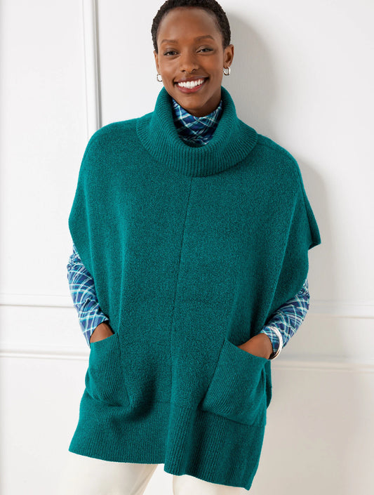Turtleneck Poncho