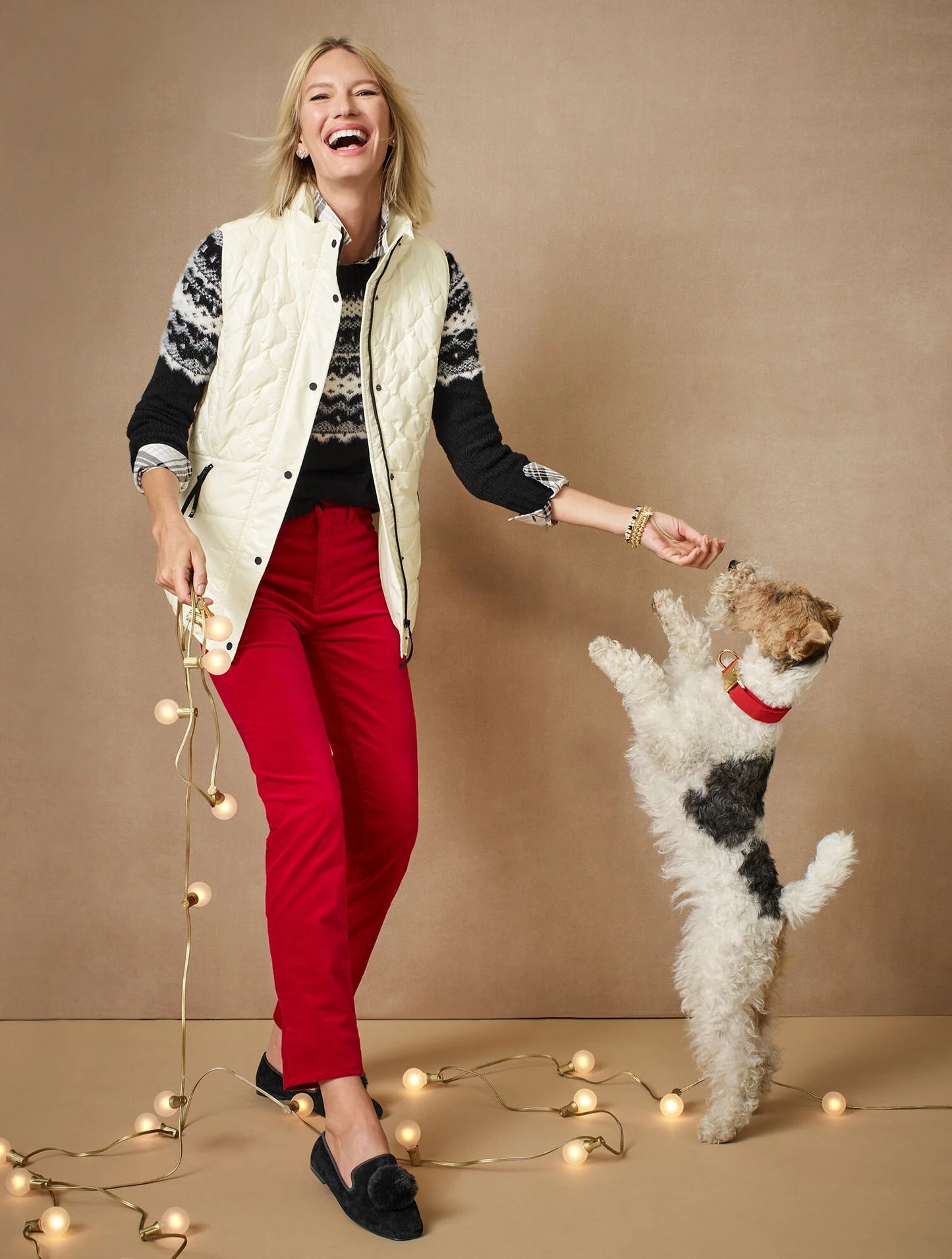 Jacquard Crewneck Sweater - Fair Isle