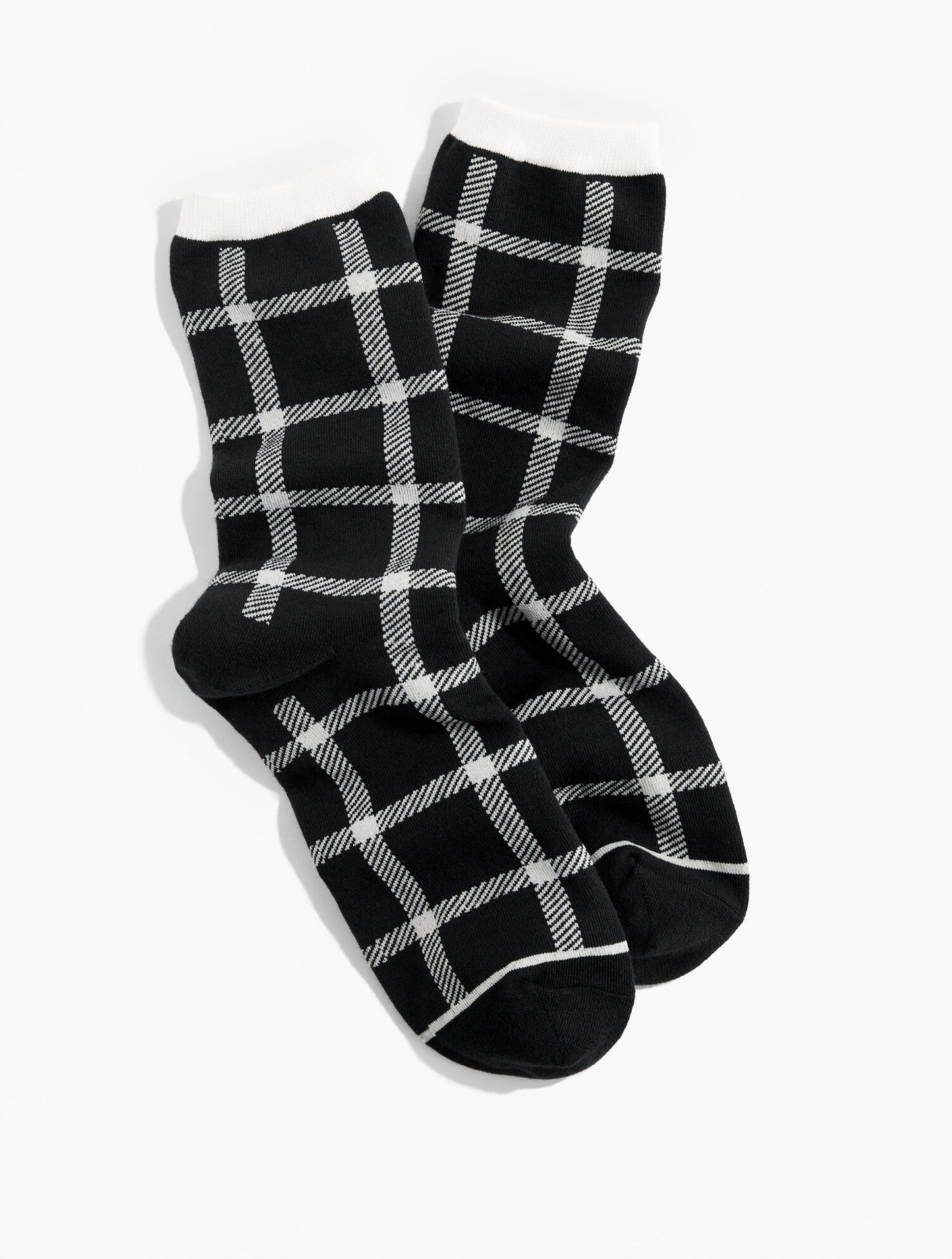 Windowpane Trouser Socks