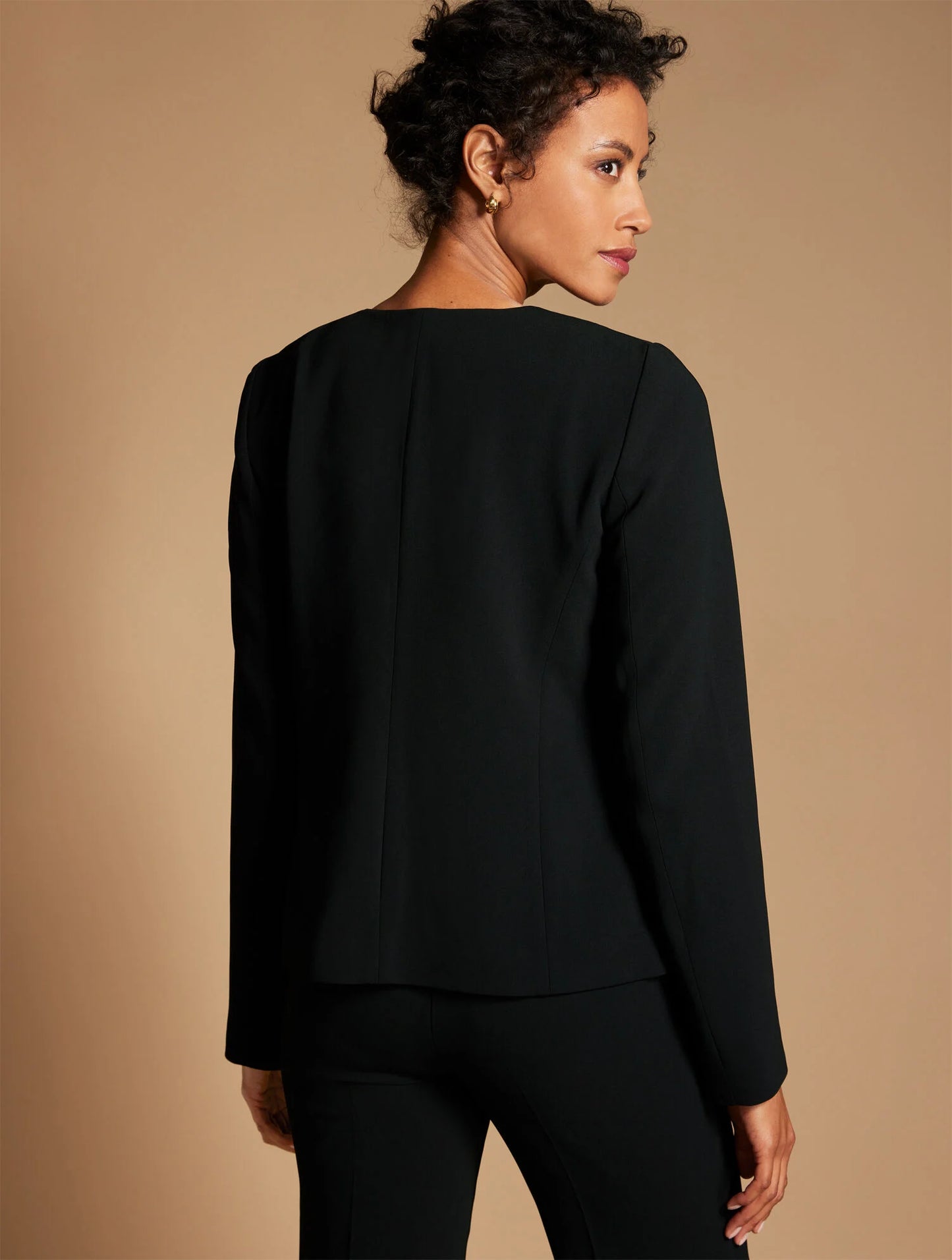 Easy Travel Open Front Jacket