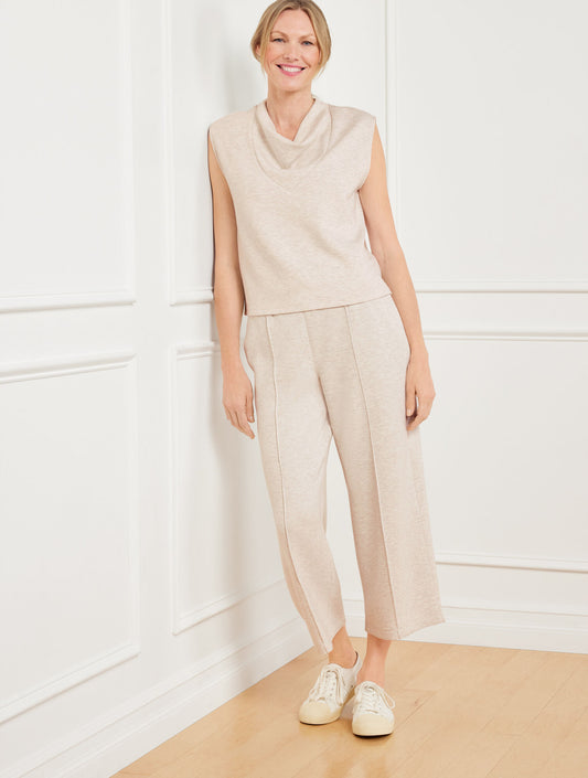 AirKnit Stretch Cowl-Neck Tank