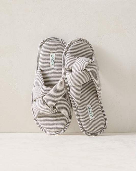 Cotton Blend Hotel Slippers