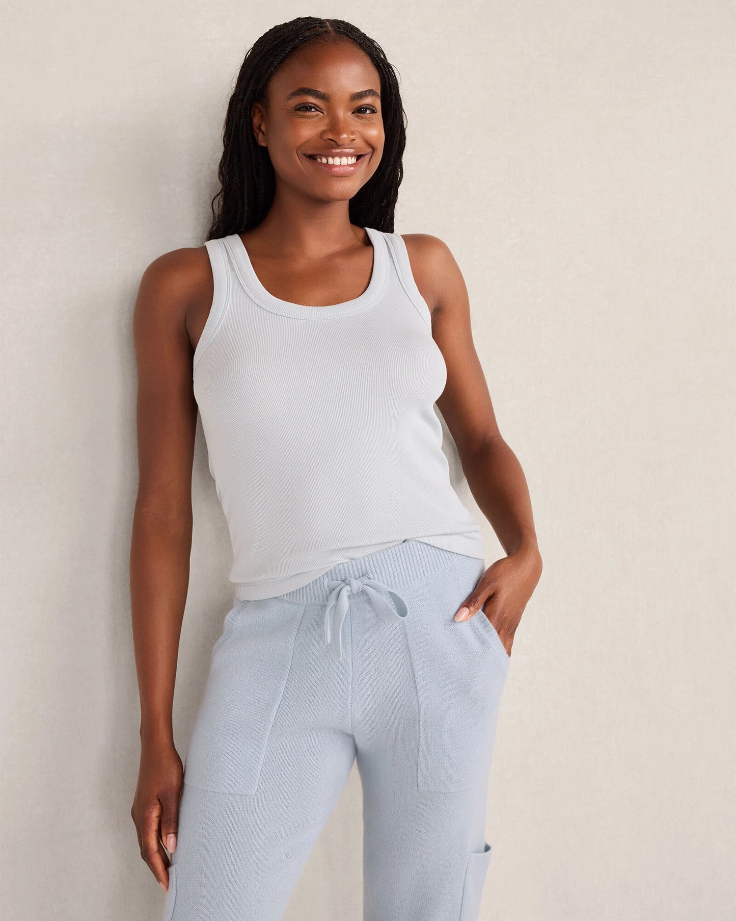 Essential Organic Cotton Scoop Neck Tank