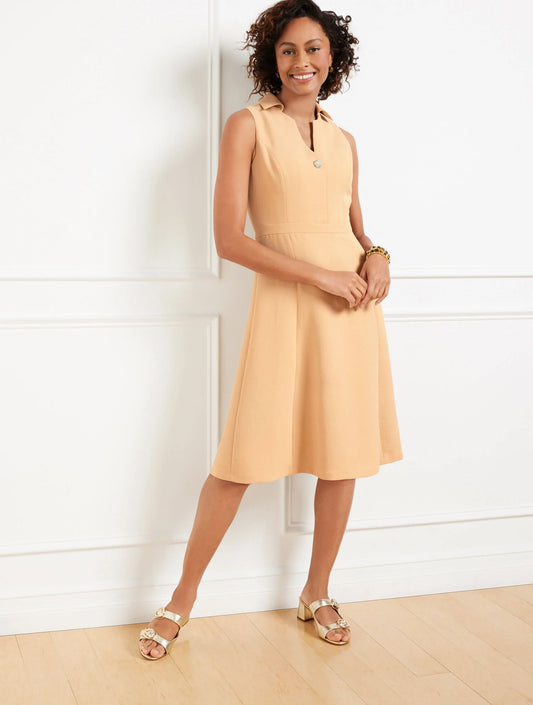 Polished Crepe Dress