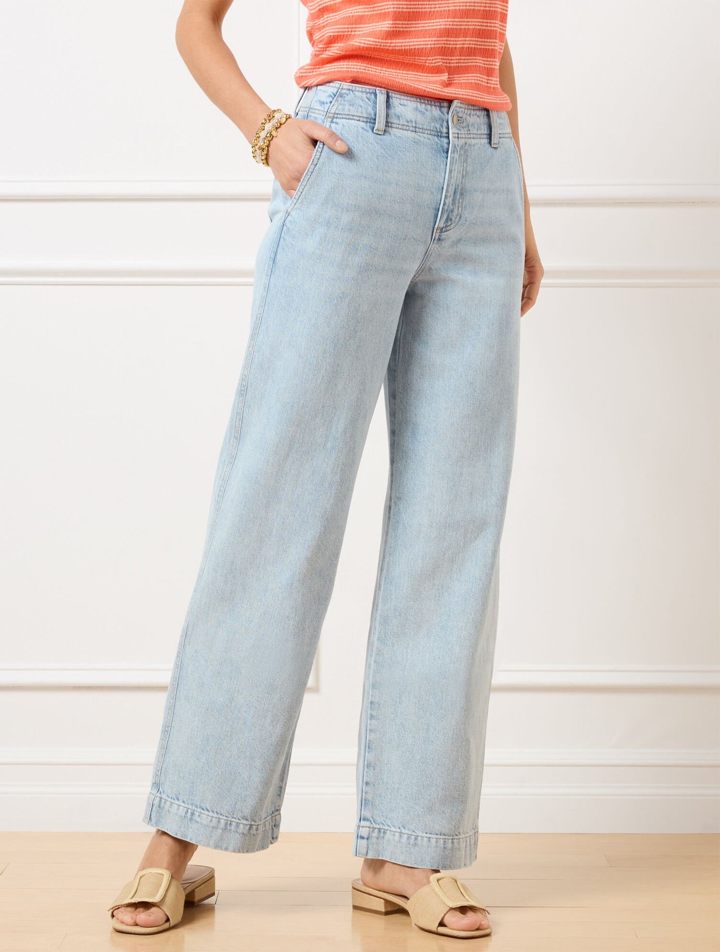 Relaxed Trouser Jeans - Fia Wash