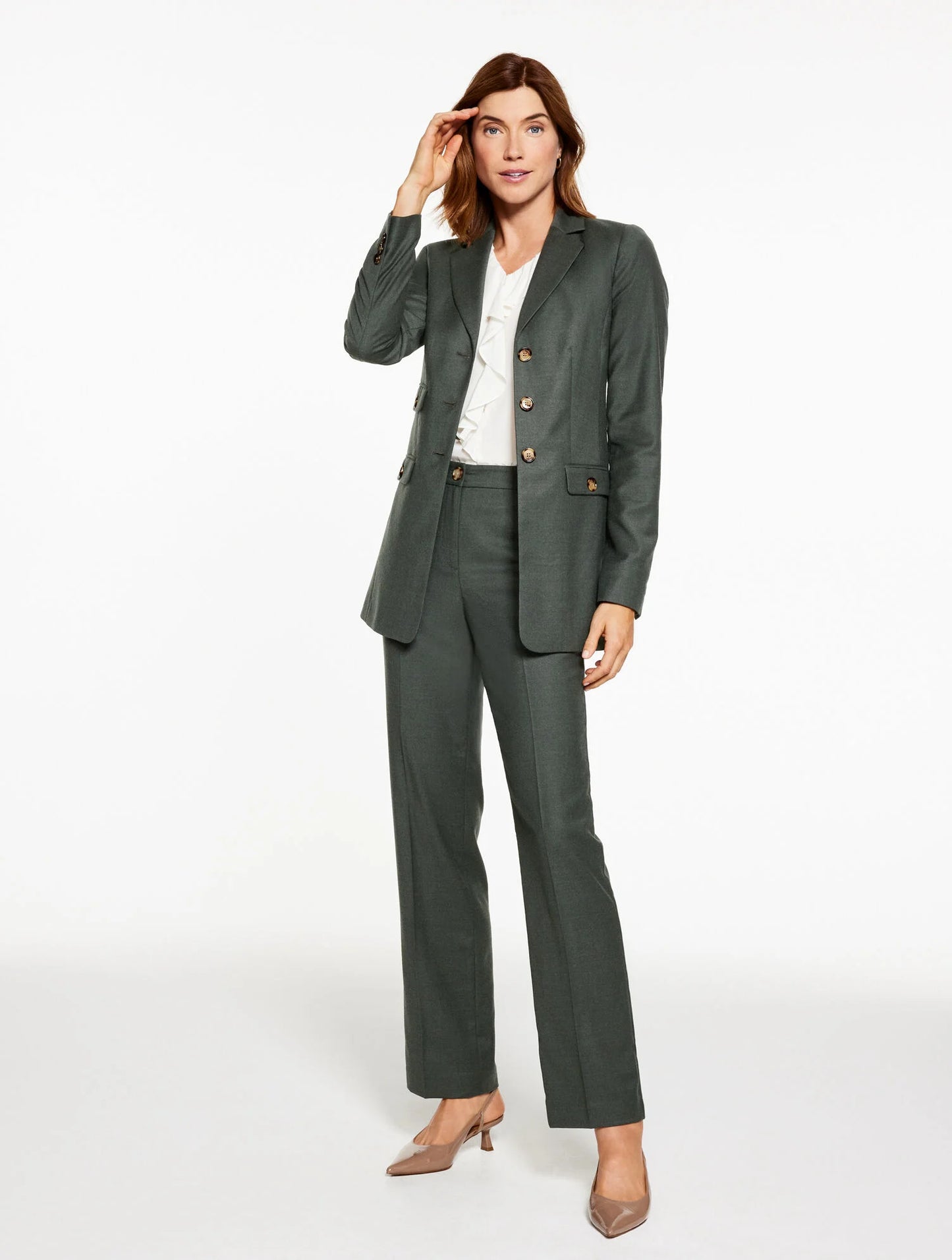 Luxe Italian Flannel Blazer