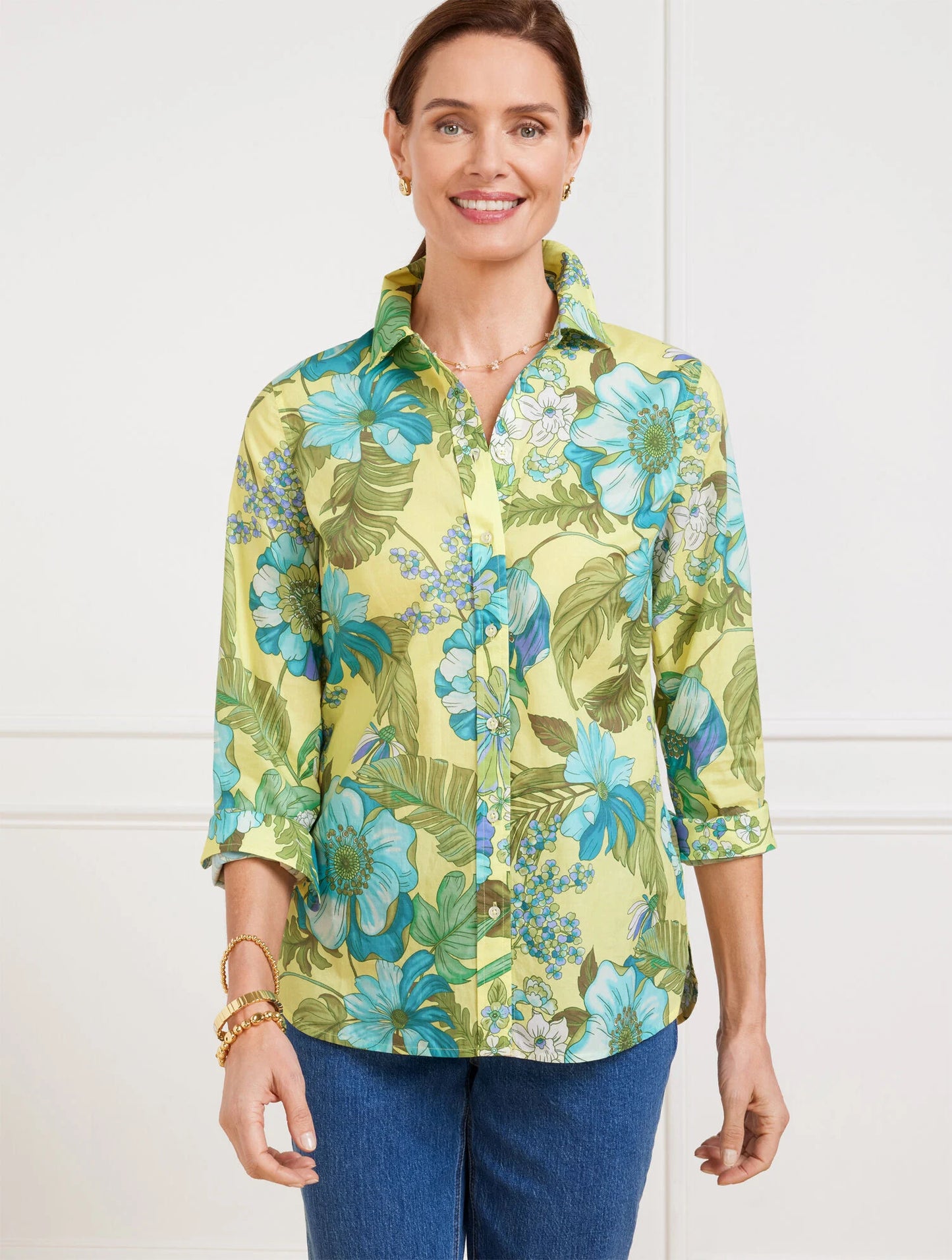 Modern Classic Shirt - Gorgeous Botanical