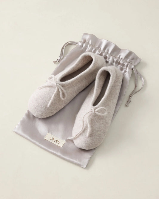 Cashmere Travel Slippers