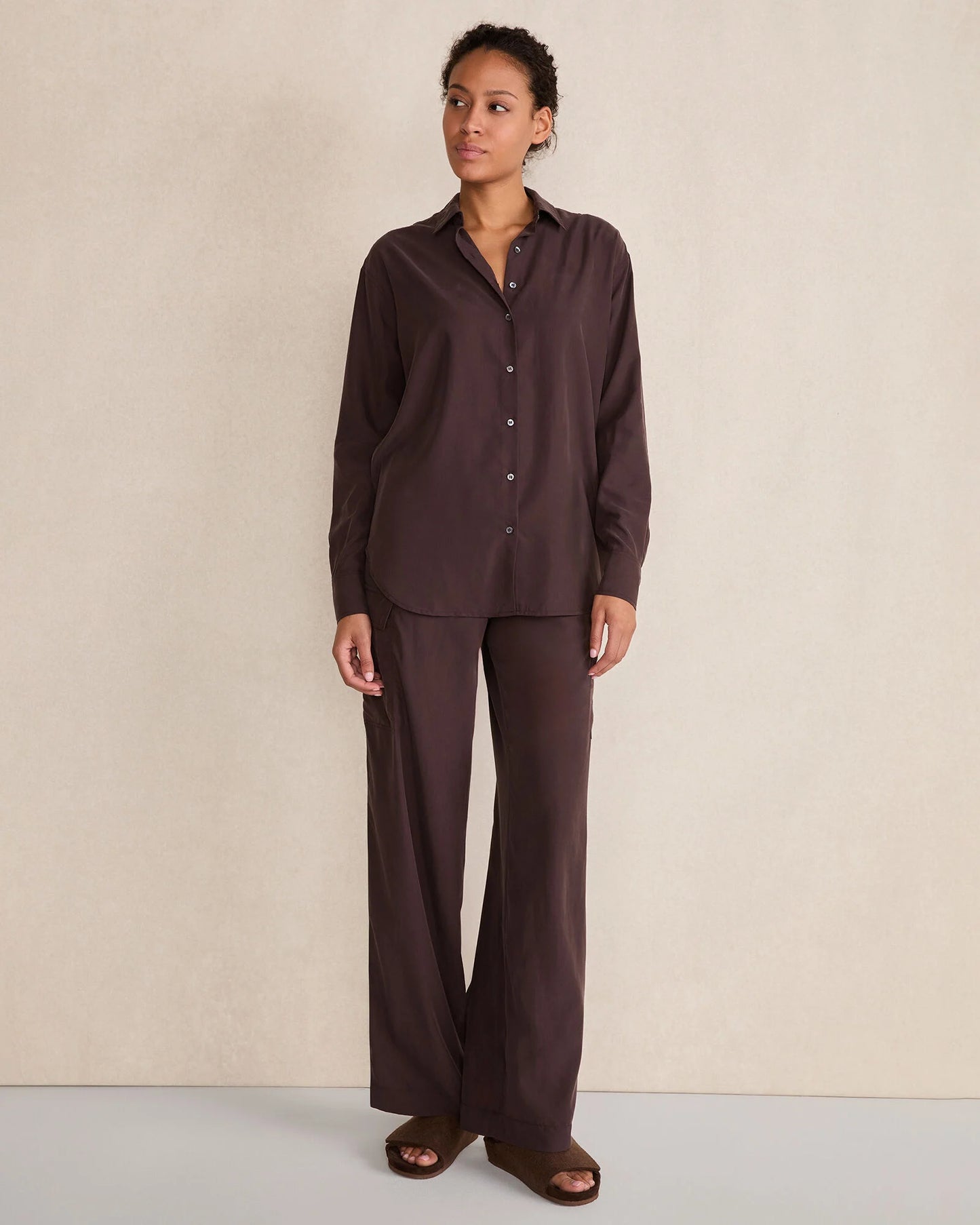 The Daily Shirt in Drapey Modal