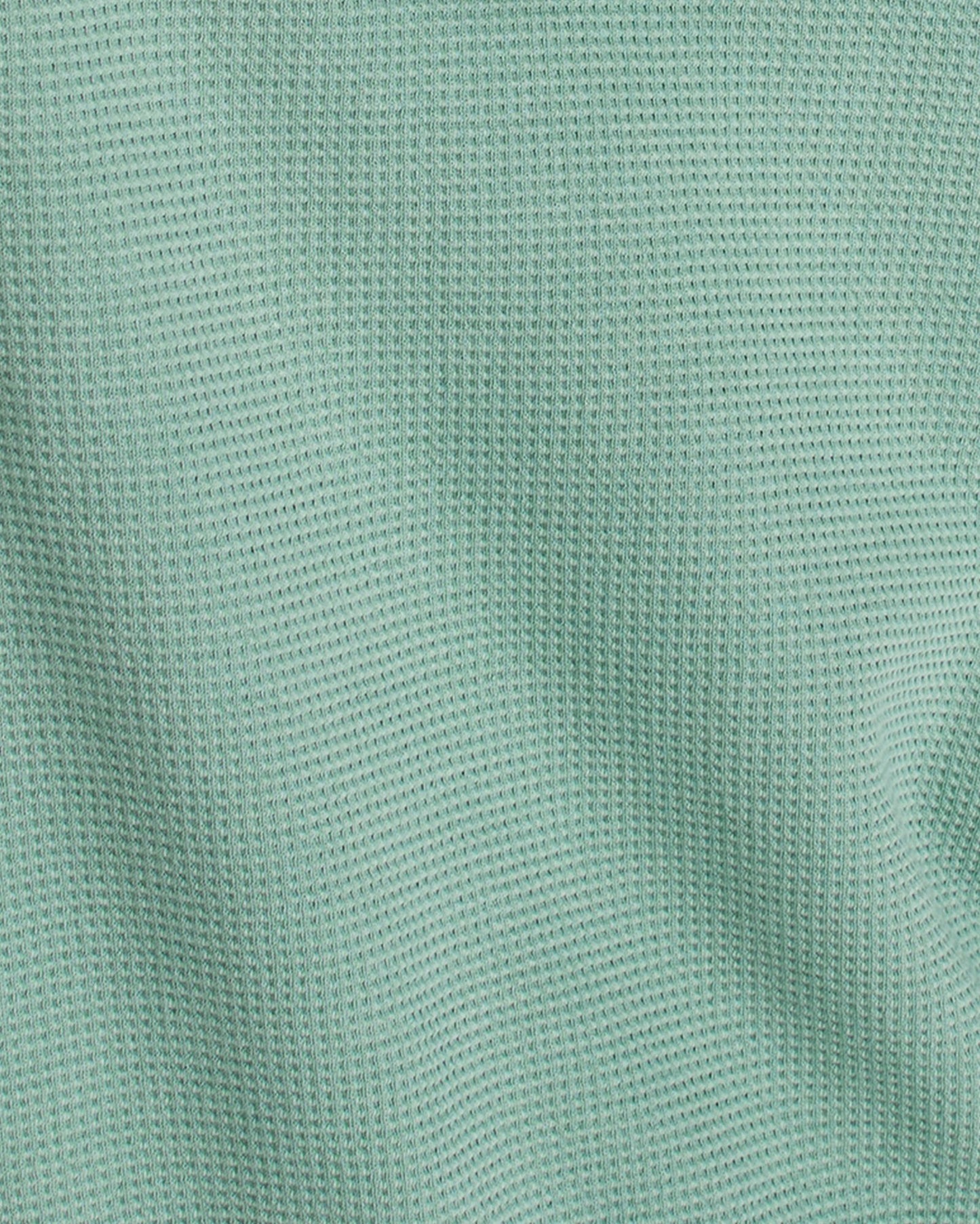 Organic Cotton Waffle Henley