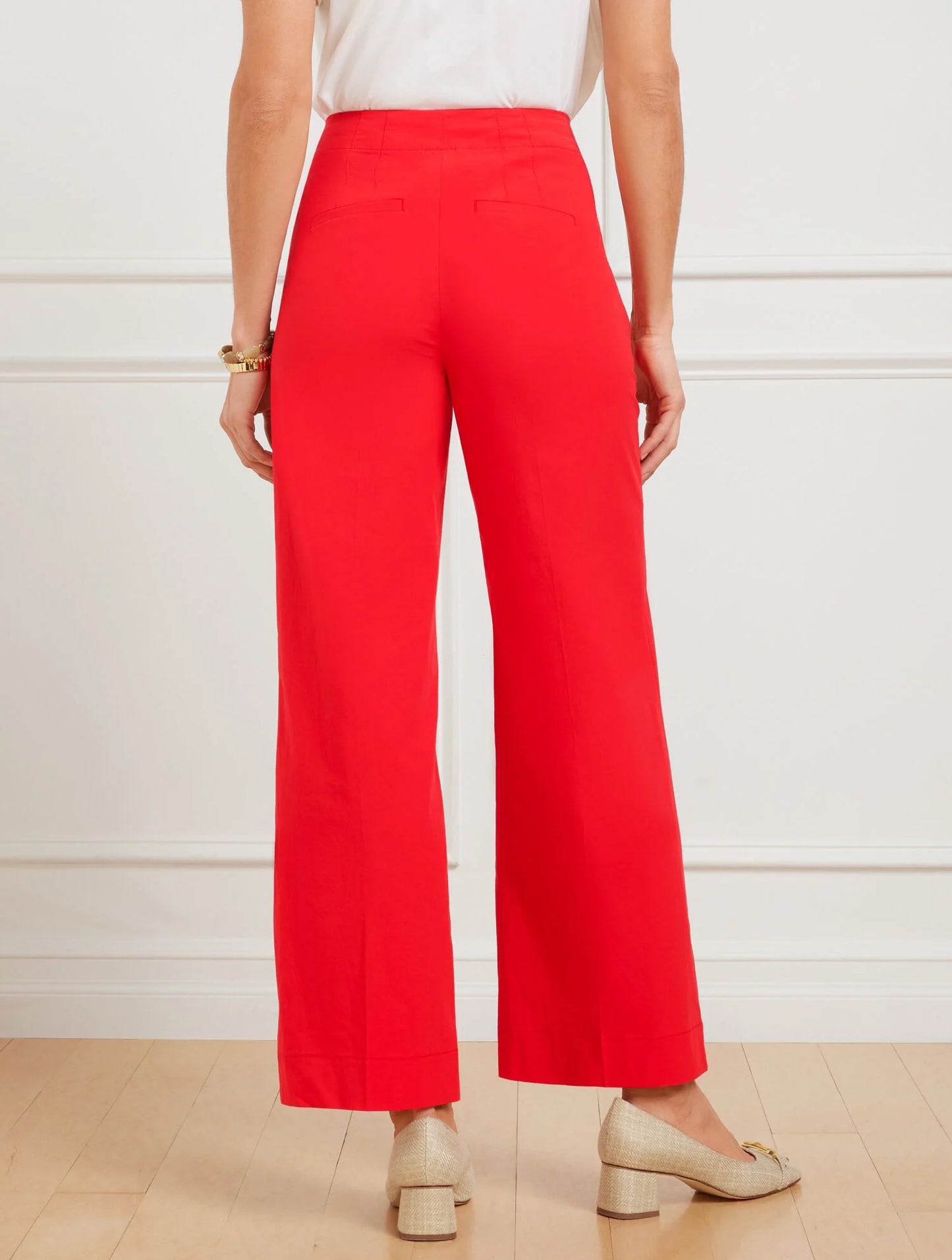 Wide Ankle Fresh Poplin Pants