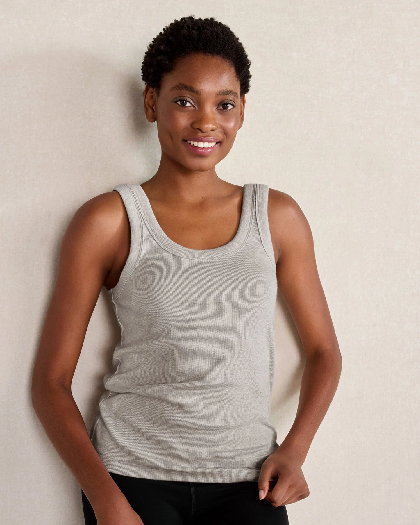 Essential Organic Cotton Scoop Neck Tank