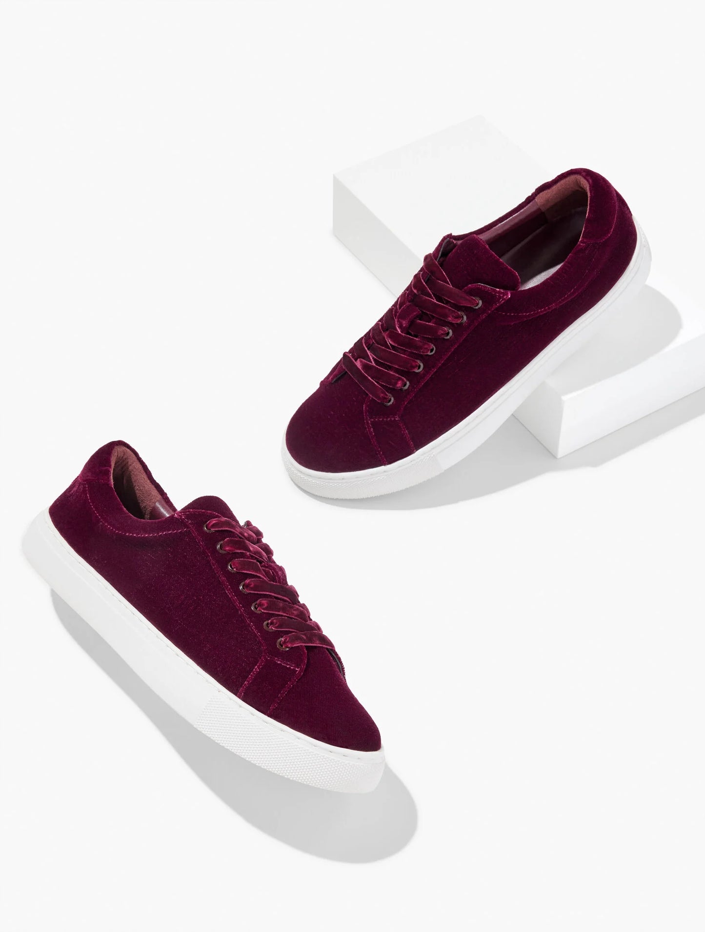 Aubrey Velvet Sneakers