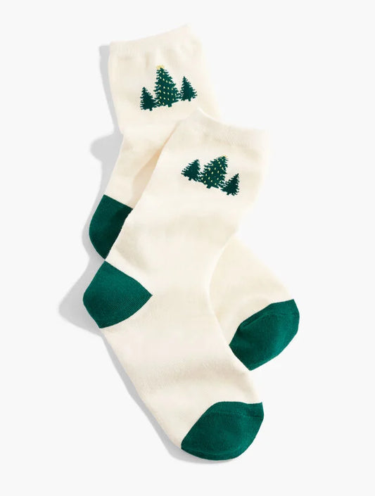 Christmas Tree Trouser Socks