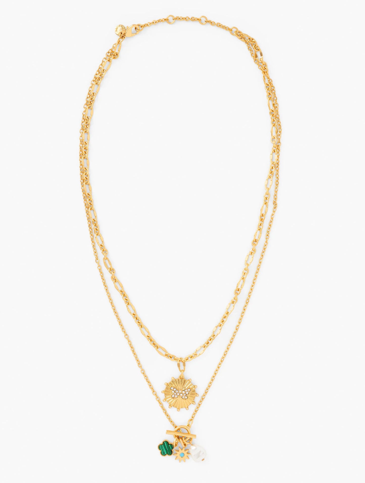 Spring Charms Layered Necklace