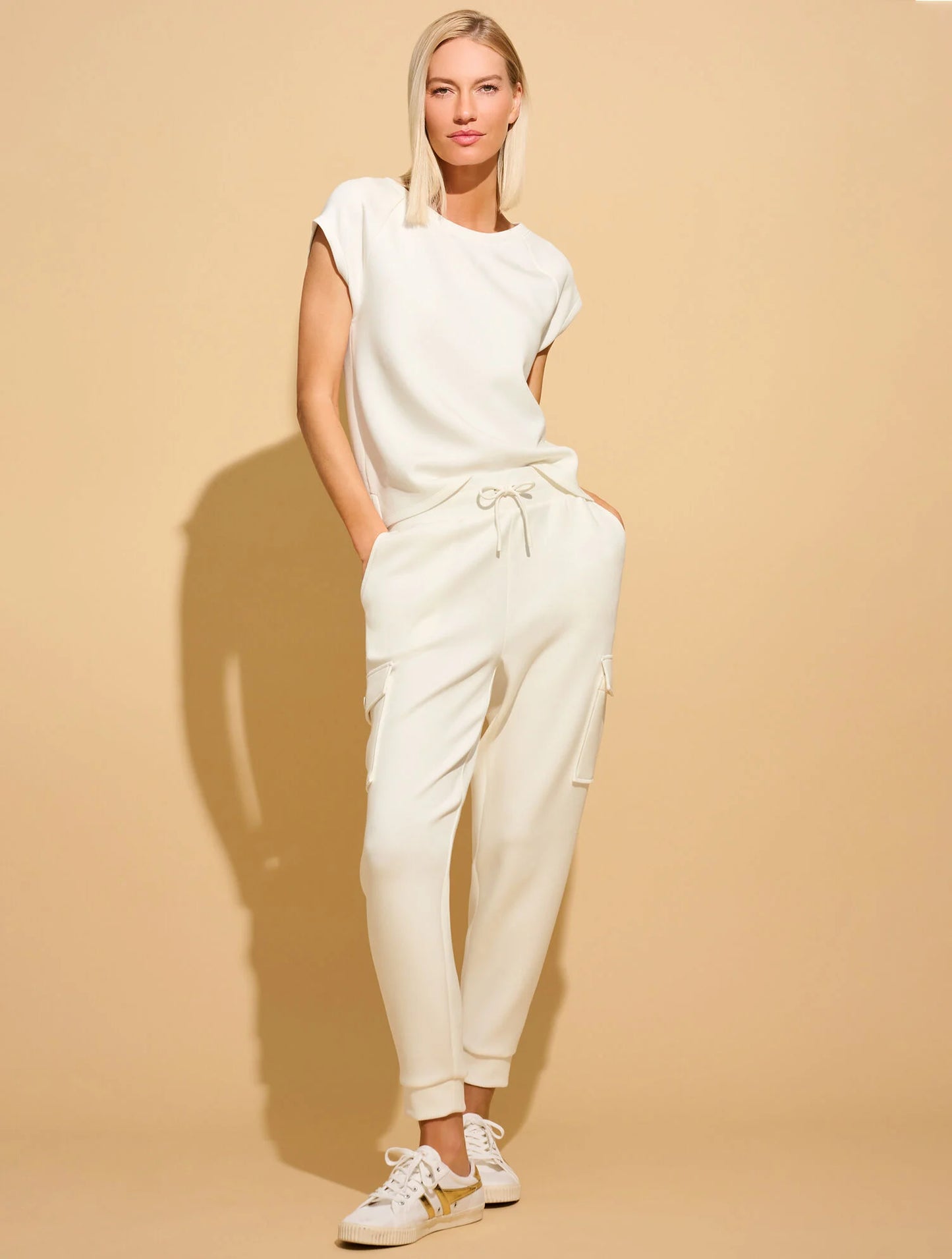 AirKnit Stretch Boxy High-Low Tee