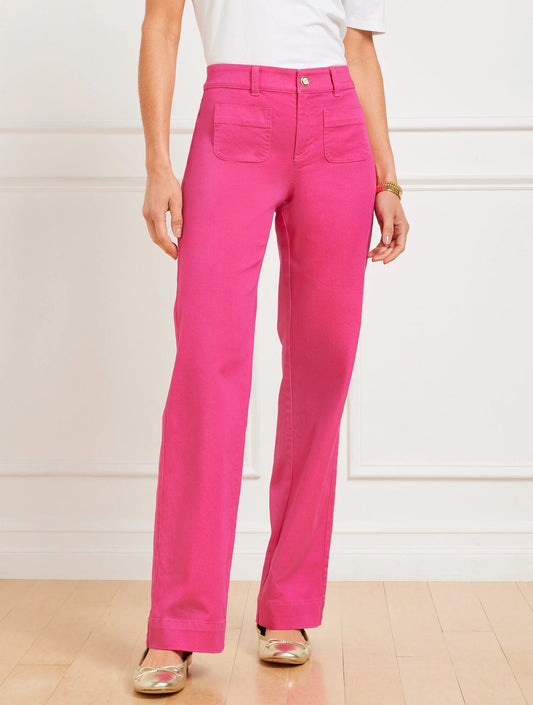 Patch Pocket Classic Jean Trousers