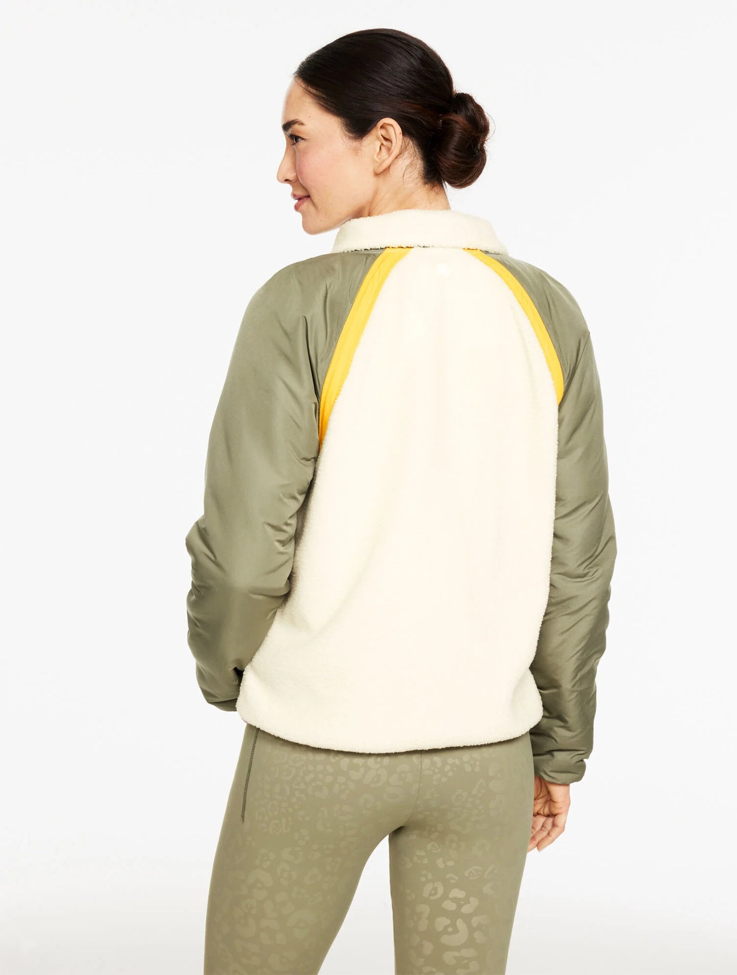 Colorblock Sherpa Jacket