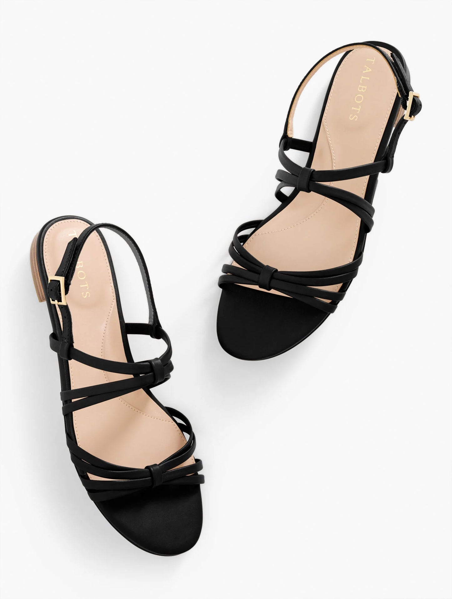 Aria Strappy Nappa Sandals