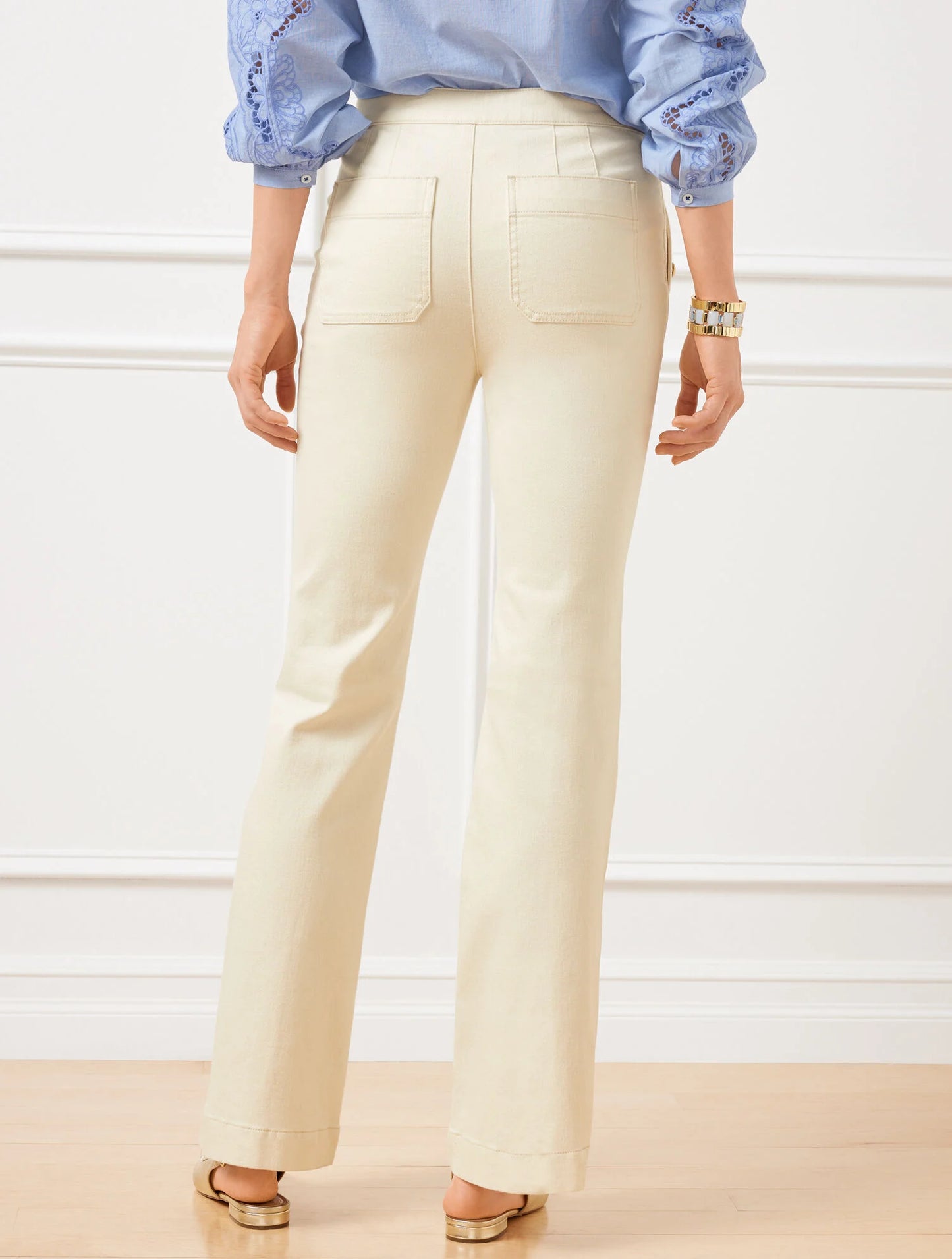 Flare Leg Sailor Jeans