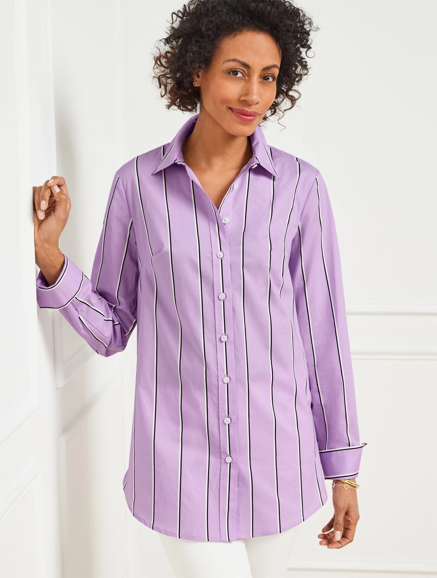 Boyfriend Shirt - Weekend Stripe
