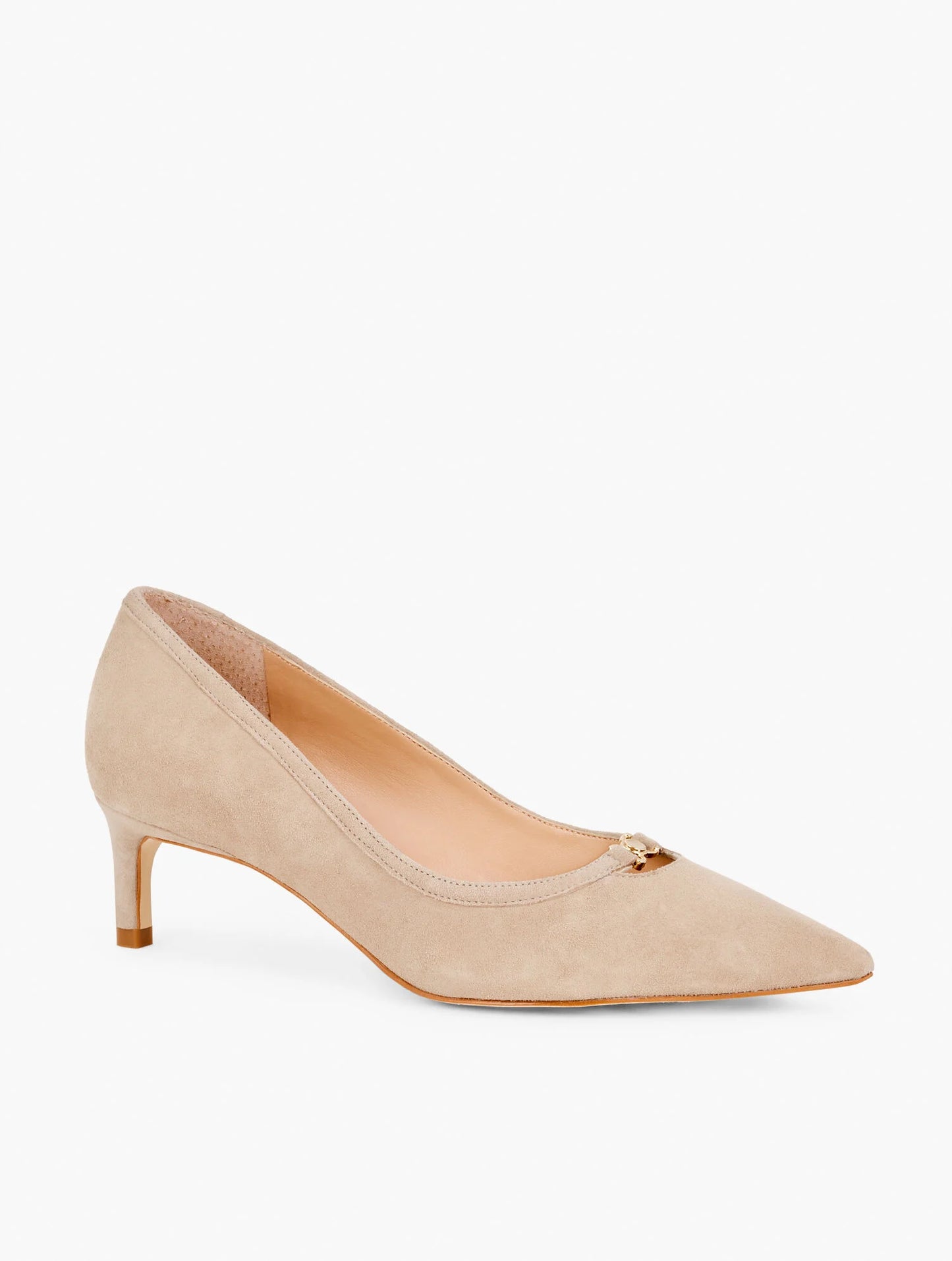 Elena Suede Pointed Toe Pumps