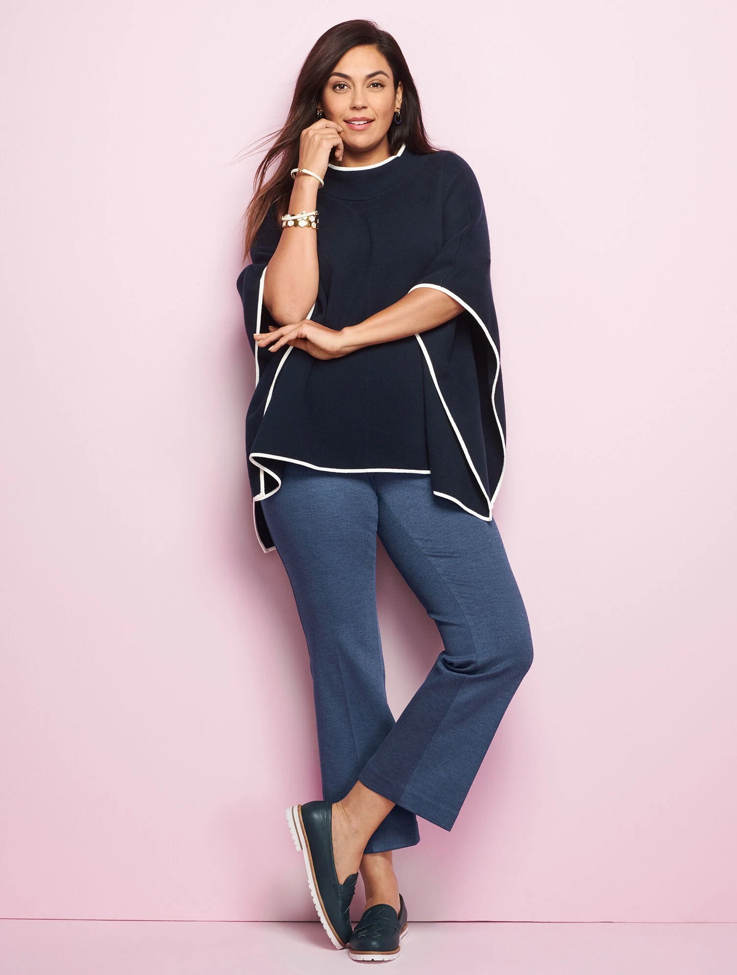 Talbots Montauk Pants - Denim Heather