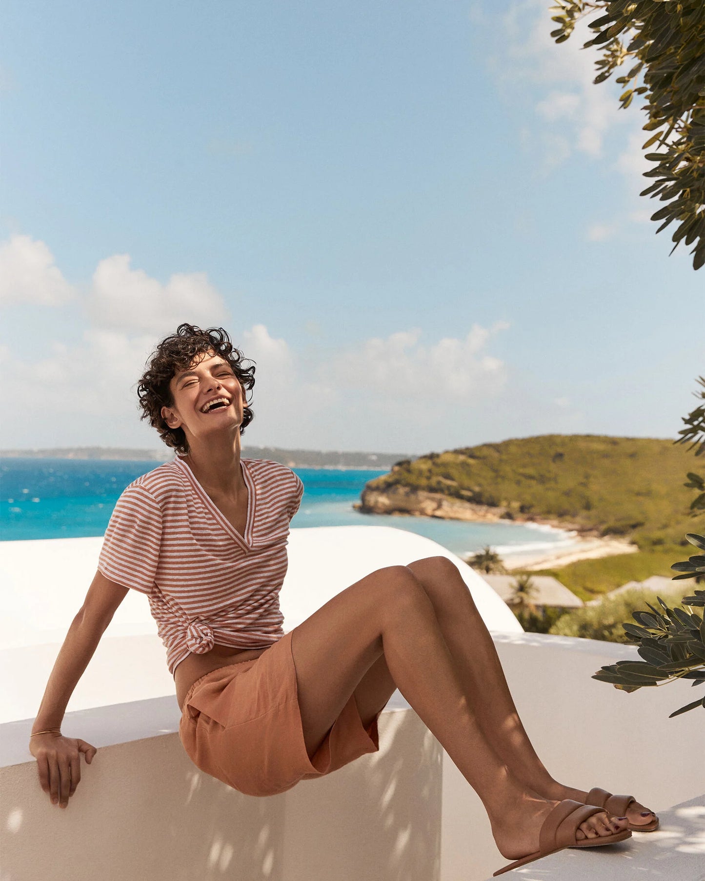 Quilted Leather Slides