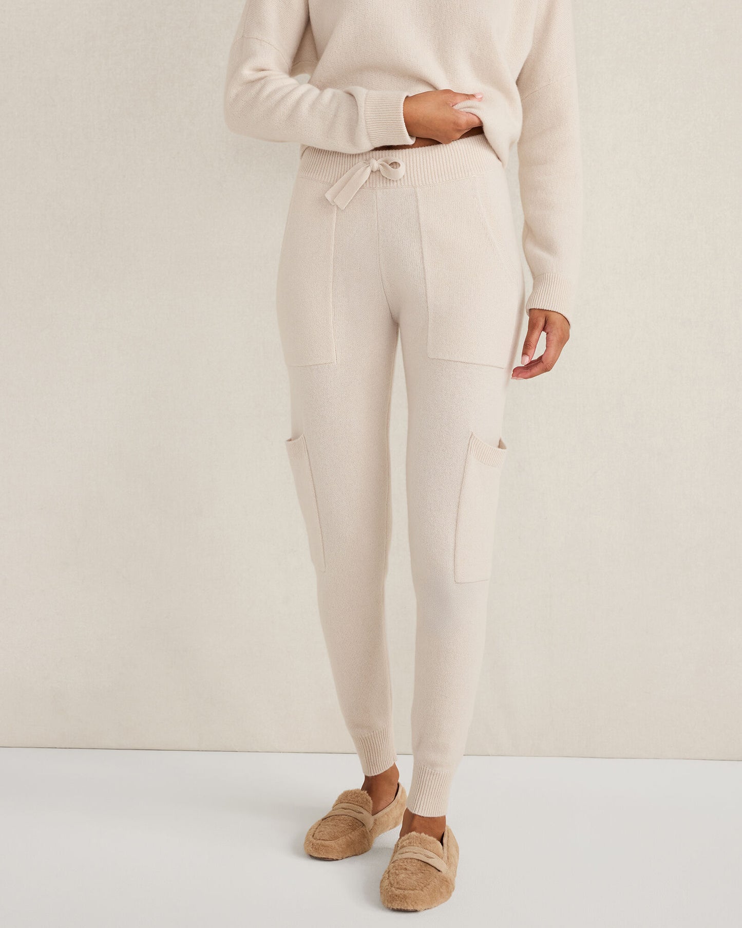 Cashmere Cargo Joggers