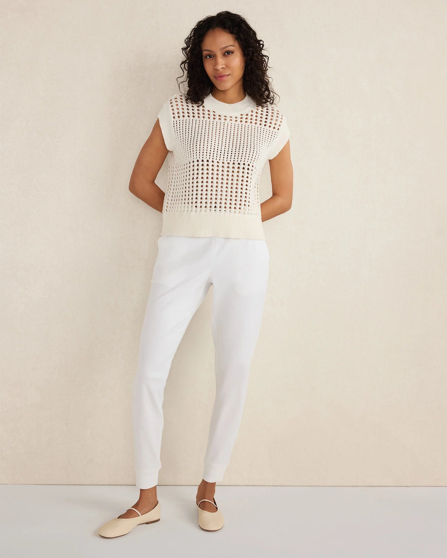 Organic Cotton Interlock Joggers