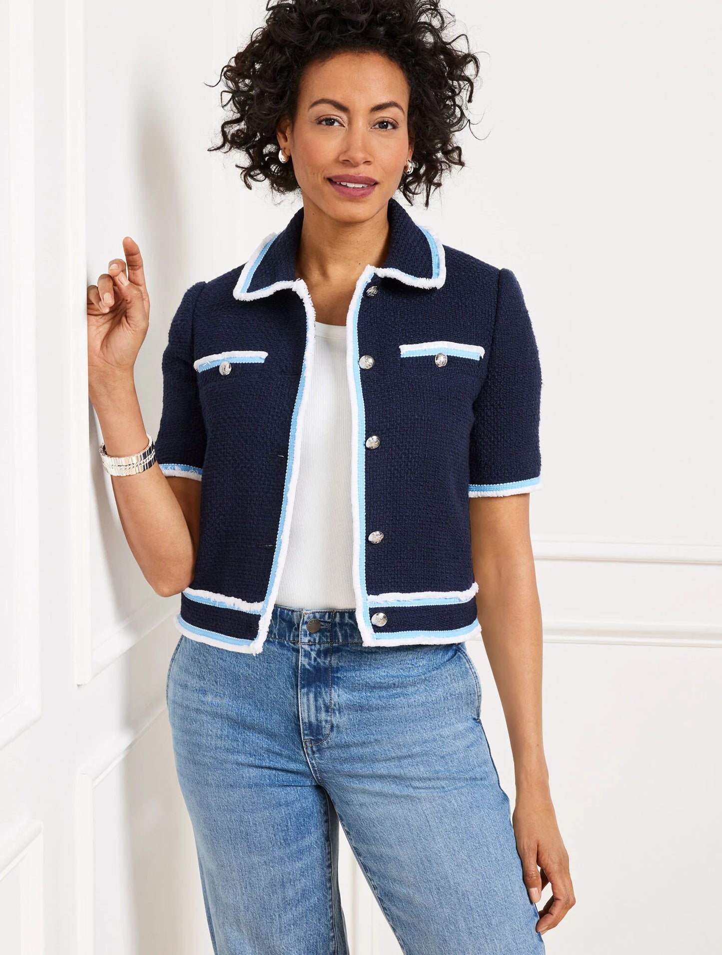 Amherst Tweed Fringe Jacket