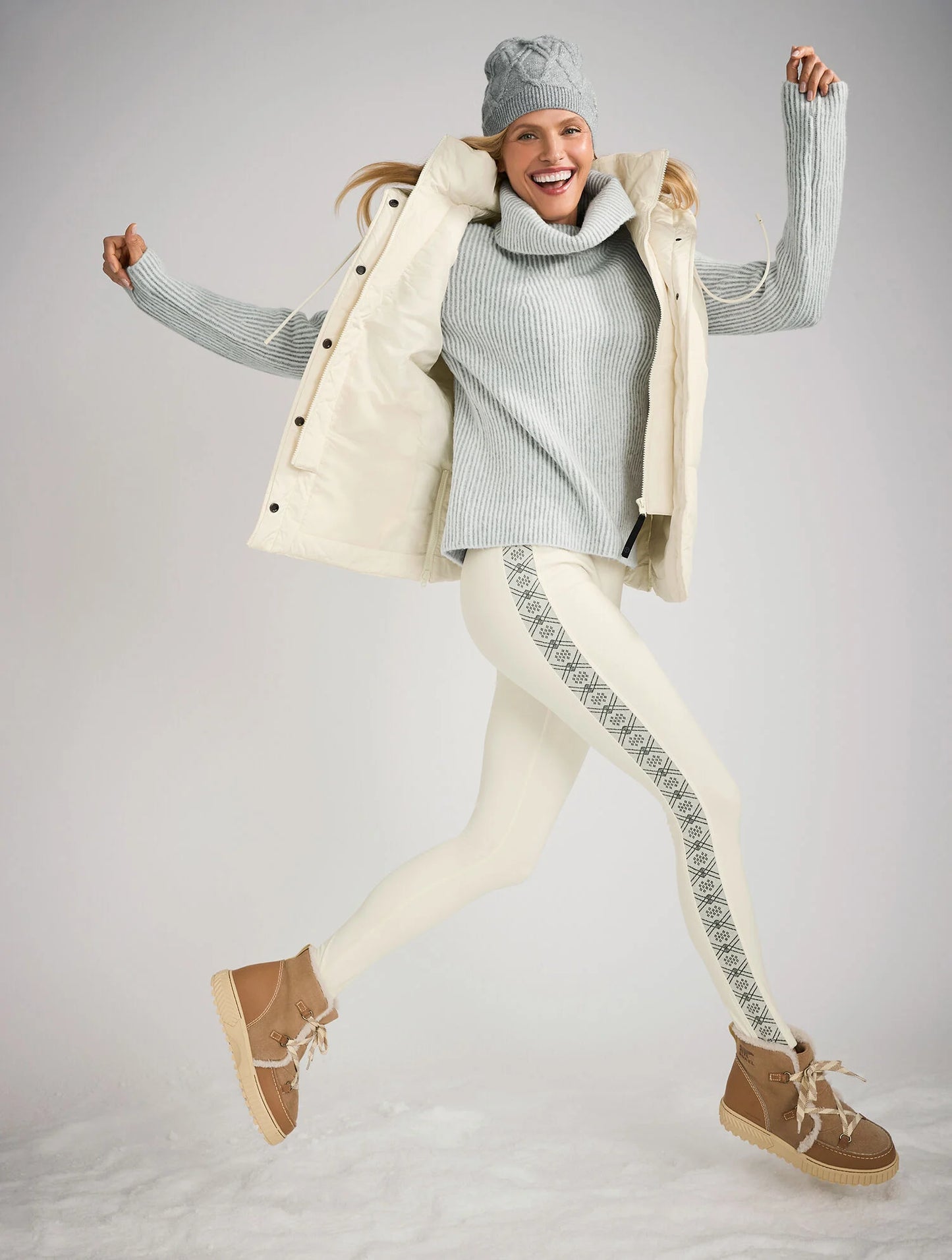 Boxy Turtleneck Sweater