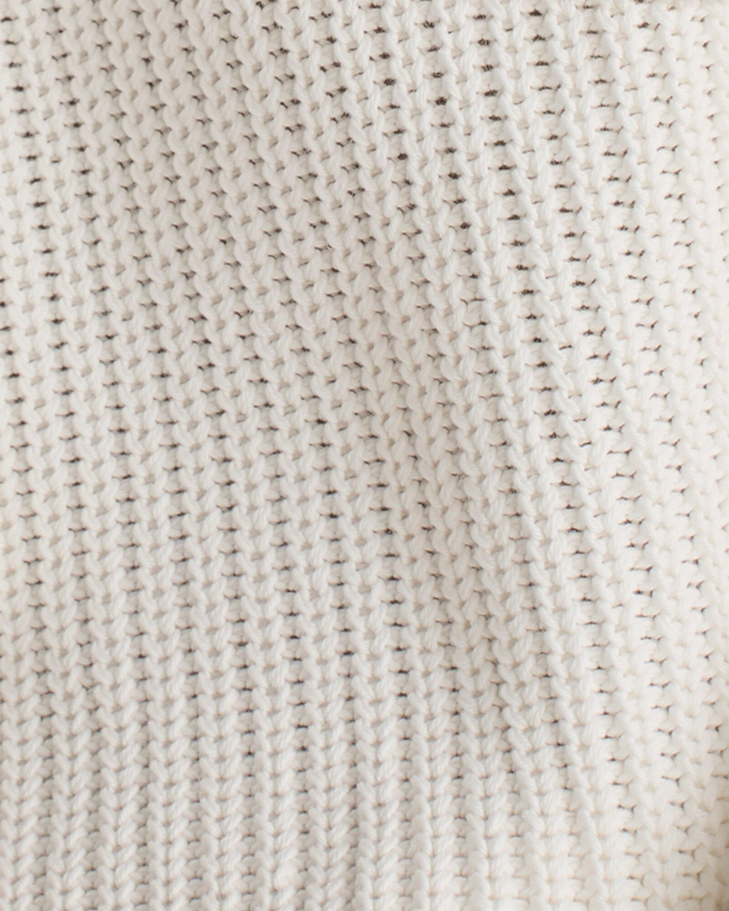 Organic Cotton Roll Neck Sweater