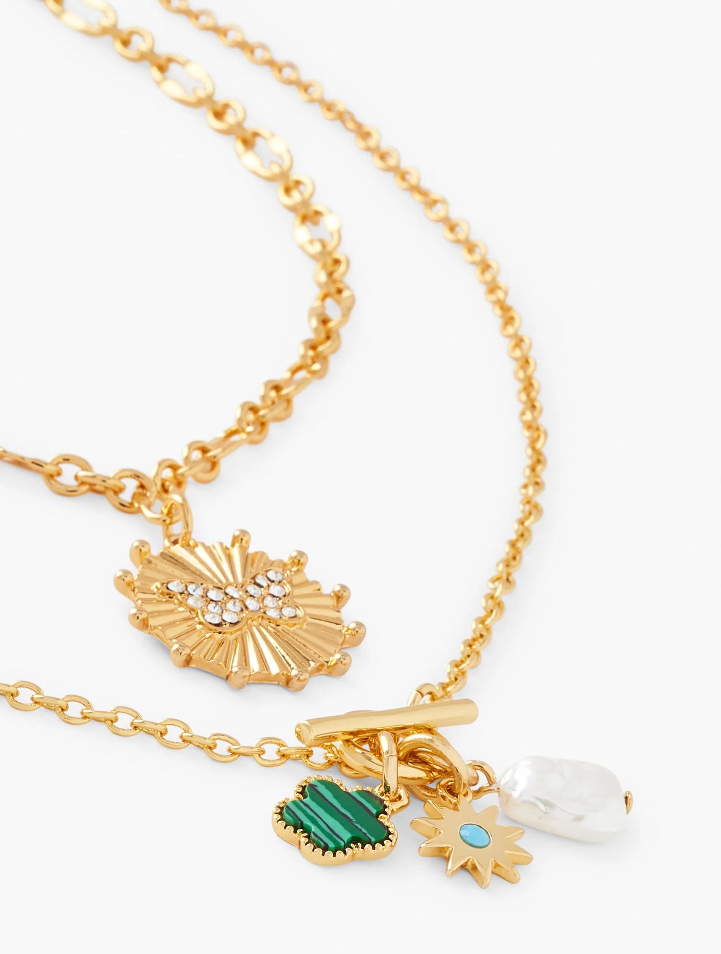 Spring Charms Layered Necklace