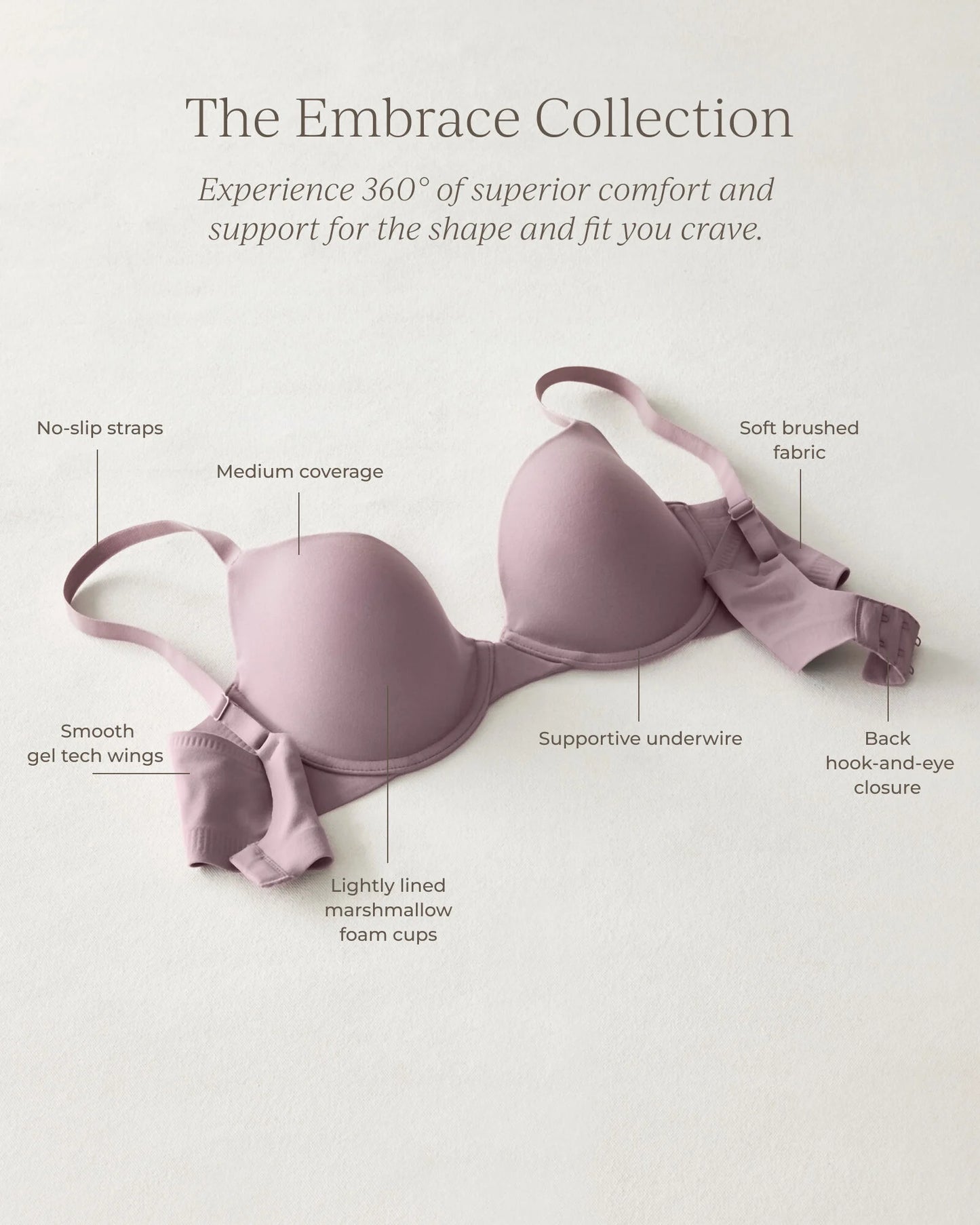 Embrace Lightly-Lined T-Shirt Bra