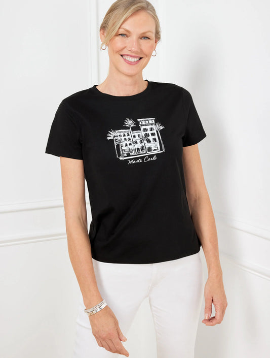 Crewneck Tee - Monte Carlo