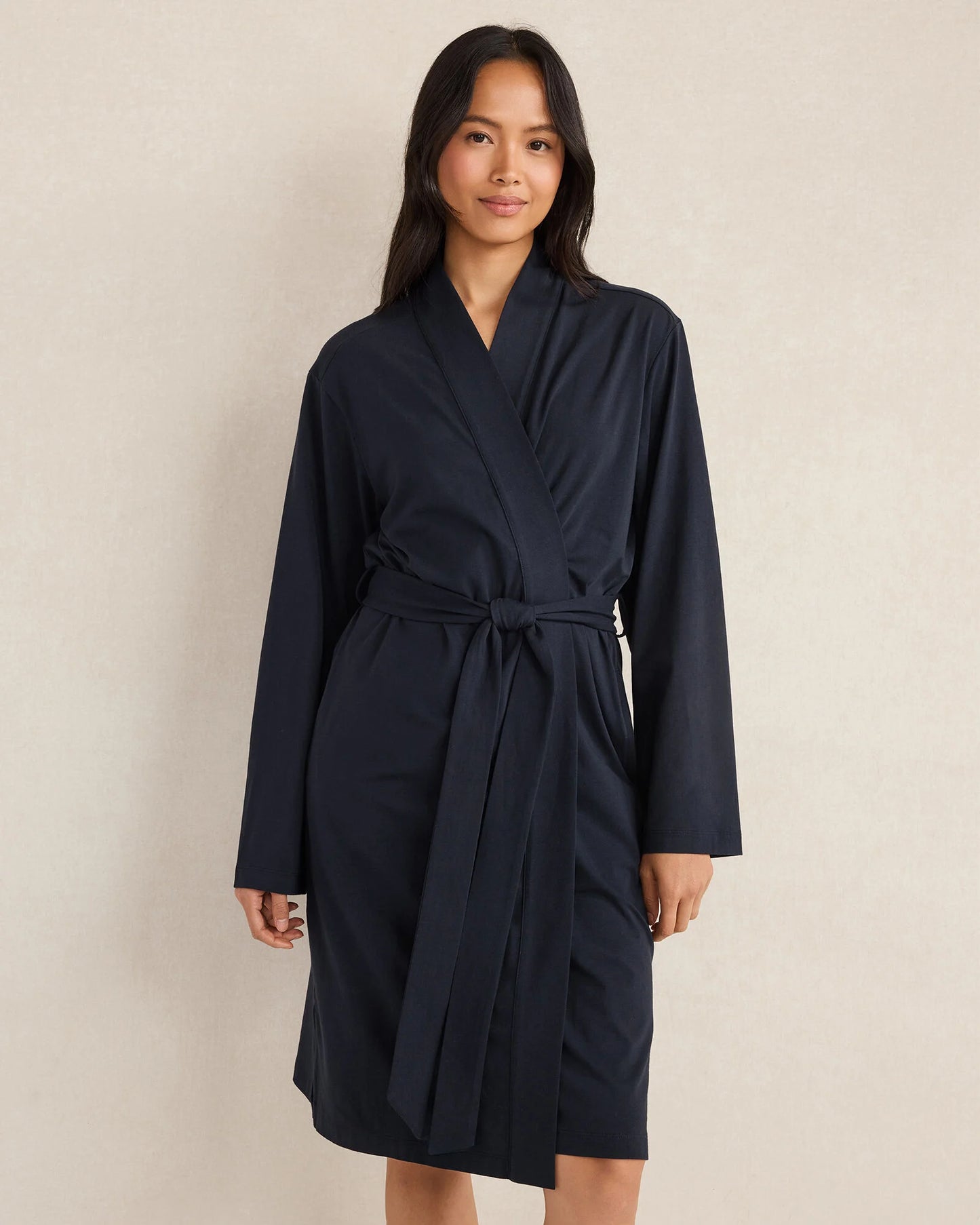 Organic Cotton Jersey Robe