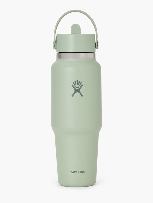 Hydro Flask 32 oz Wide Mouth Travel Bottle with Flex Straw Cap